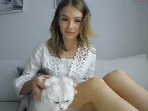 marysweetgirl  amazing webcam cream-coloured pussycat show