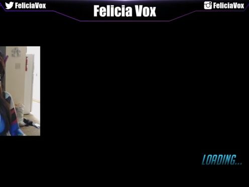 Felicia_Vox Sweet girl playing with dildos