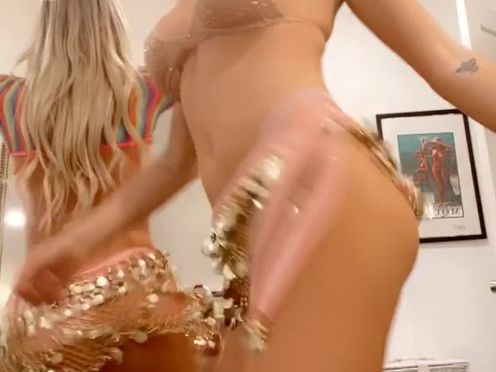 KaylenWard cute blondie exposes big tits