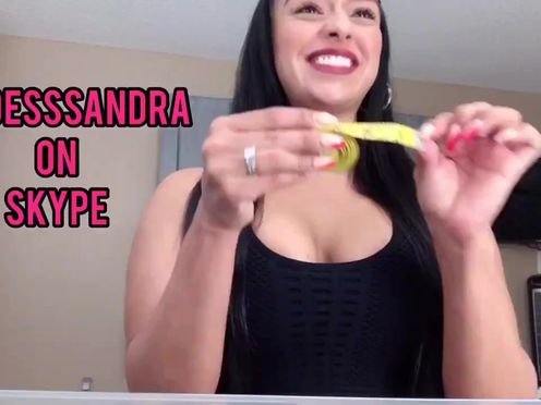 Sandra Latina fluffy bitch with glasses masturbates pussy