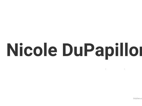 Nicole_DuPapillon 23 March 2020