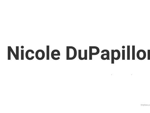 Nicole_DuPapillon wet between your legs