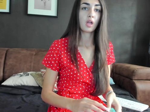 indianbeauty20 chaturbate pretty chick fucks pussy with black dildo