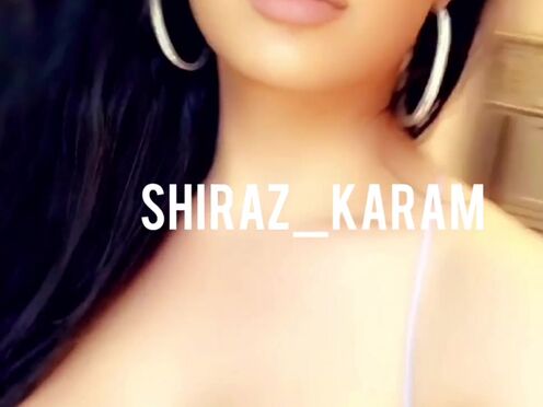 Shiraz Karam  graceful babe gently masturbates pussy