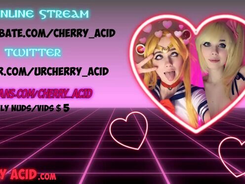 cherry_acid slutty bitch masturbates pussy