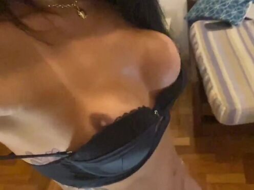 Roberta Cortes onlyfans beauty in stockings fucks with phallus